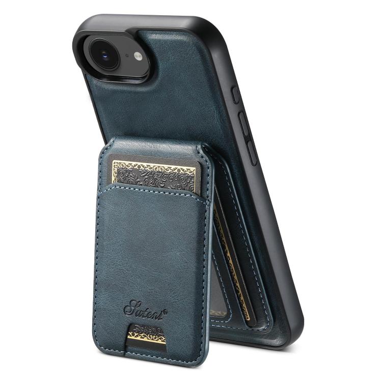 Custodia per telefono posteriore staccabile in pelle Suteni H15 MagSafe Oil Eax, For iPhone 12 Pro, For iPhone 17e / 16e