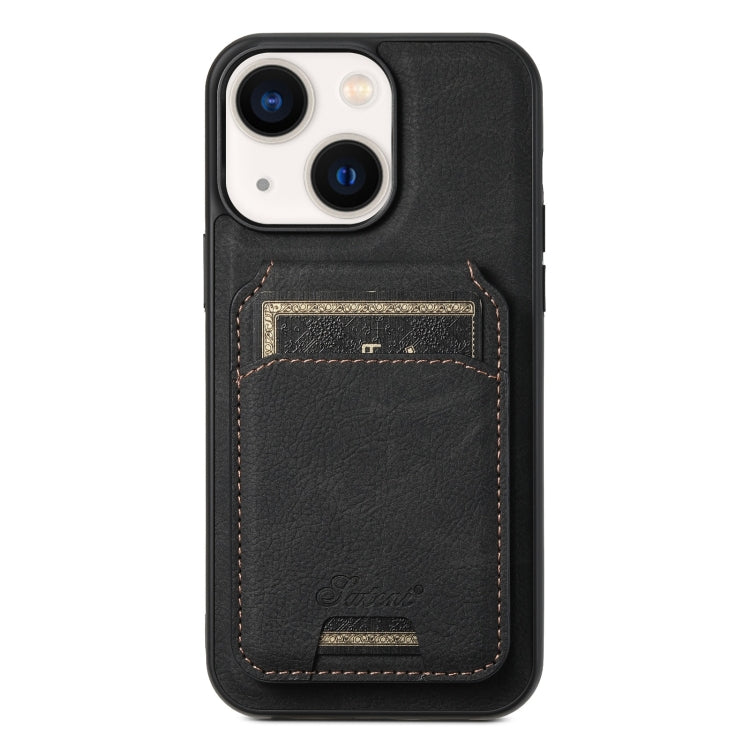 Custodia per telefono posteriore staccabile a portafoglio Suteni H16 Litchi Texture, For iPhone 13 Pro, For iPhone 13, For iPhone 12, For iPhone 12 Pro Max, For iPhone 12 Pro