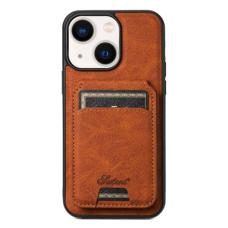 Custodia per telefono posteriore staccabile a portafoglio Suteni H16 Litchi Texture, For iPhone 13 Pro, For iPhone 13, For iPhone 12, For iPhone 12 Pro Max, For iPhone 12 Pro
