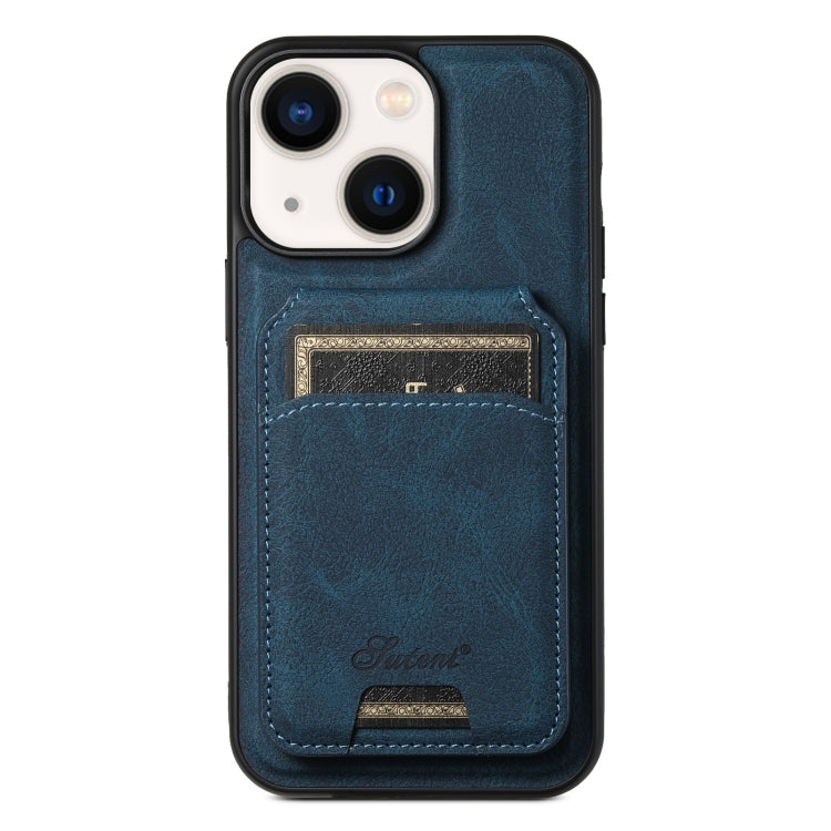 Custodia per telefono posteriore staccabile a portafoglio Suteni H16 Litchi Texture, For iPhone 13 Pro, For iPhone 13, For iPhone 12, For iPhone 12 Pro Max, For iPhone 12 Pro