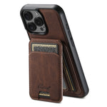 Custodia per telefono posteriore staccabile a portafoglio Suteni H16 Litchi Texture, For iPhone 16 Pro, For iPhone 16 Plus, For iPhone 16, For iPhone 15 Pro Max, For iPhone 15 Pro, For iPhone 15 Plus