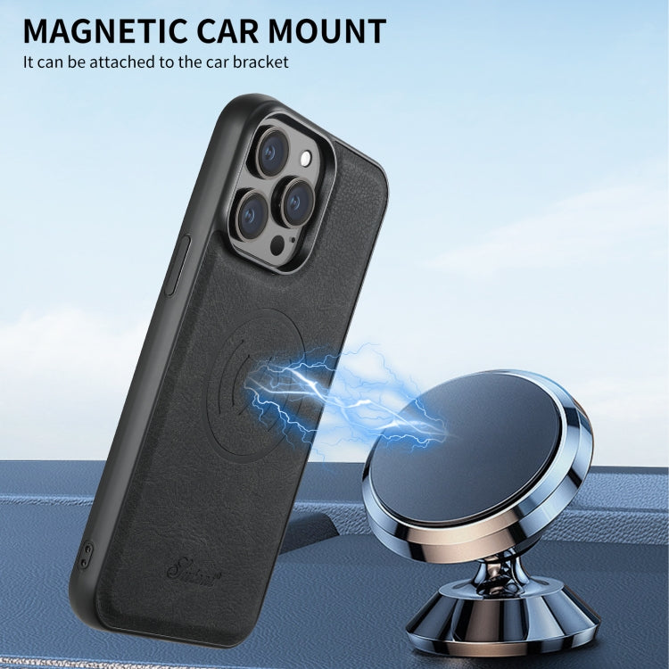 Custodia per telefono posteriore staccabile a portafoglio Suteni H16 Litchi Texture, For iPhone 17e / 16e, For iPhone 17 Pro Max, For iPhone 17 Pro, For iPhone 17, For iPhone Air, For iPhone 16 Pro Max