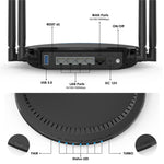 WAVLINK WN531AX2 AX1800 Router Internet wireless Gigabit dual band Ripetitore WiFi 6, US Plug, UK Plug, AU Plug, EU Plug
