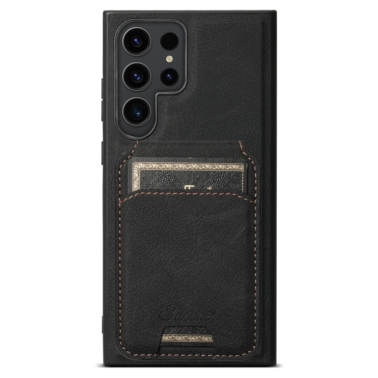 Custodia per telefono posteriore staccabile a portafoglio Suteni H16 Litchi Texture, For Samsung Galaxy S24+ 5G, For Samsung Galaxy S24 5G, For Samsung Galaxy S23 Ultra 5G, For Samsung Galaxy S23+ 5G, For Samsung Galaxy S23 5G                          ...