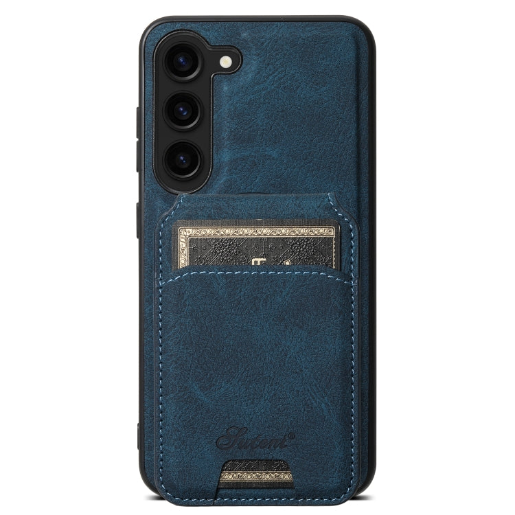Custodia per telefono posteriore staccabile a portafoglio Suteni H16 Litchi Texture, For Samsung Galaxy S24+ 5G, For Samsung Galaxy S24 5G, For Samsung Galaxy S23 Ultra 5G, For Samsung Galaxy S23+ 5G, For Samsung Galaxy S23 5G                          ...