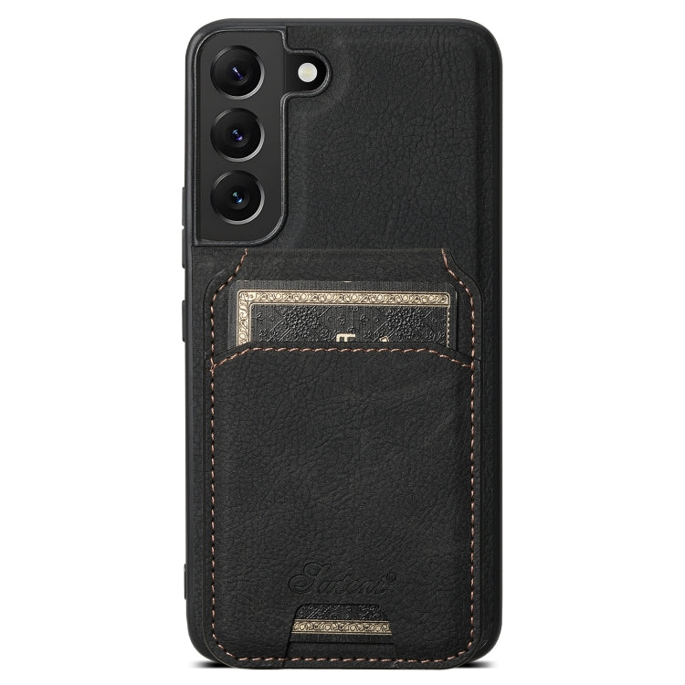 Custodia per telefono posteriore staccabile a portafoglio Suteni H16 Litchi Texture, For Samsung Galaxy S22+ 5G, For Samsung Galaxy S22 5G, For Samsung Galaxy Note20 Ultra 5G, For Samsung Galaxy Note20 5G