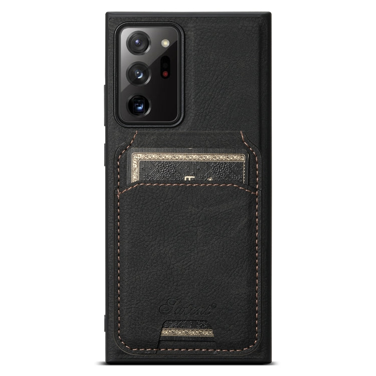 Custodia per telefono posteriore staccabile a portafoglio Suteni H16 Litchi Texture, For Samsung Galaxy S22+ 5G, For Samsung Galaxy S22 5G, For Samsung Galaxy Note20 Ultra 5G, For Samsung Galaxy Note20 5G