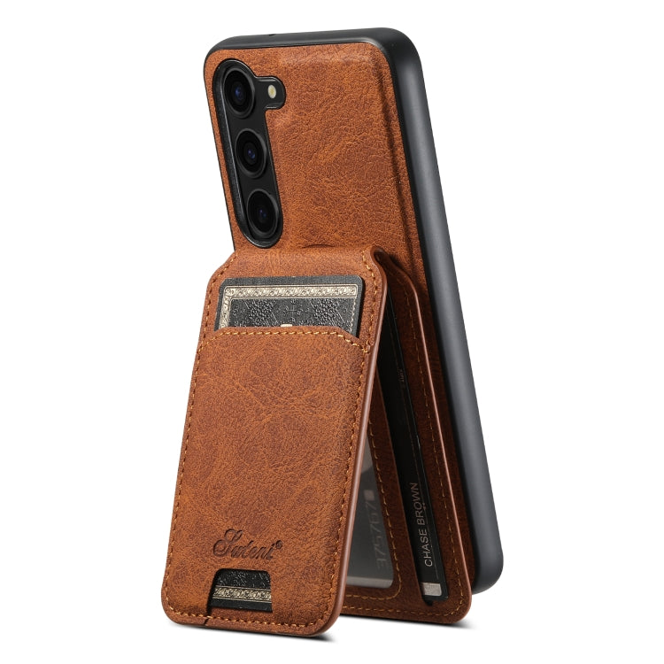 Custodia per telefono posteriore staccabile a portafoglio Suteni H16 Litchi Texture, For Samsung Galaxy S24+ 5G, For Samsung Galaxy S24 5G, For Samsung Galaxy S23 Ultra 5G, For Samsung Galaxy S23+ 5G, For Samsung Galaxy S23 5G                          ...