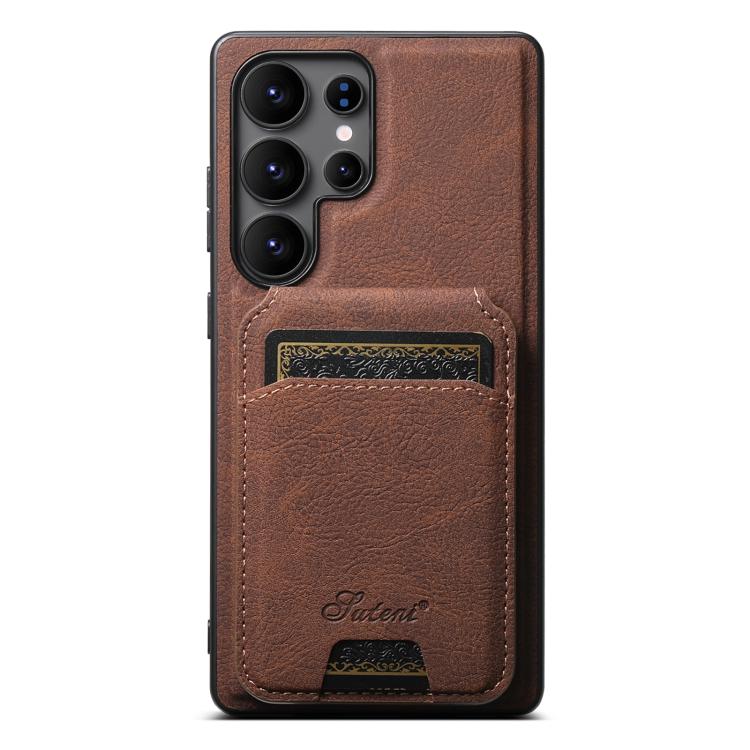 Custodia per telefono posteriore staccabile a portafoglio Suteni H16 Litchi Texture, For Samsung Galaxy S26+ 5G, For Samsung Galaxy S26 Ultra 5G, For Samsung Galaxy S25 5G, For Samsung Galaxy S25+ 5G, For Samsung Galaxy S25 Ultra 5G                    ...