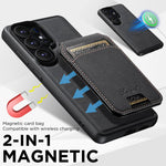 Custodia per telefono posteriore staccabile a portafoglio Suteni H16 Litchi Texture, For Samsung Galaxy S26+ 5G, For Samsung Galaxy S26 Ultra 5G, For Samsung Galaxy S25 5G, For Samsung Galaxy S25+ 5G, For Samsung Galaxy S25 Ultra 5G                    ...