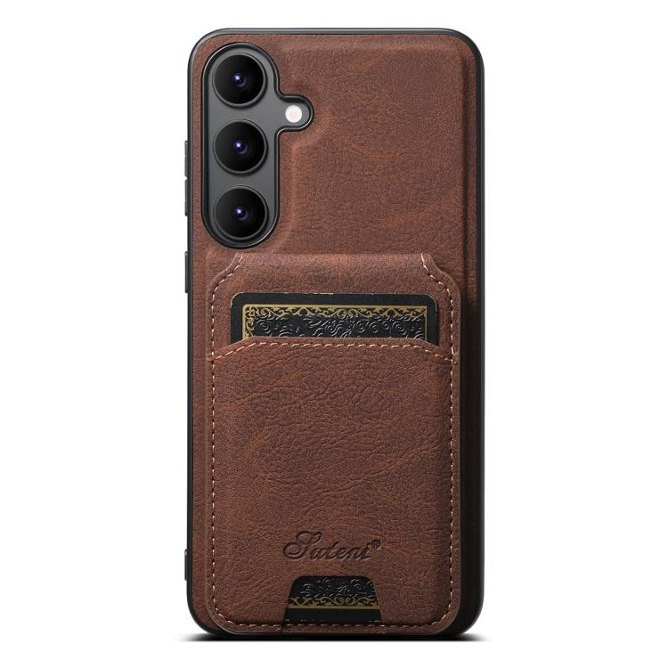 Custodia per telefono posteriore staccabile a portafoglio Suteni H16 Litchi Texture, For Samsung Galaxy S26+ 5G, For Samsung Galaxy S26 Ultra 5G, For Samsung Galaxy S25 5G, For Samsung Galaxy S25+ 5G, For Samsung Galaxy S25 Ultra 5G                    ...