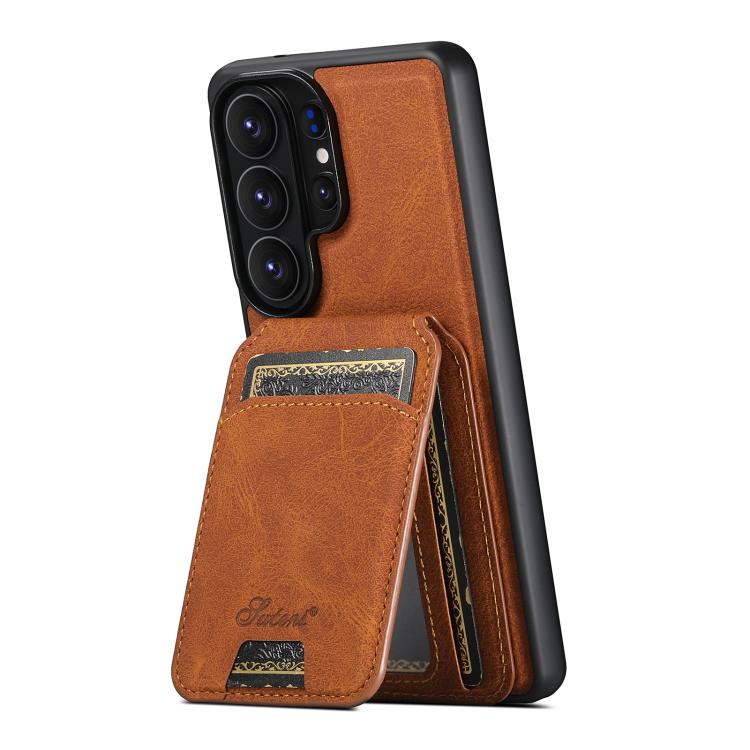 Custodia per telefono posteriore staccabile a portafoglio Suteni H16 Litchi Texture, For Samsung Galaxy S26+ 5G, For Samsung Galaxy S26 Ultra 5G, For Samsung Galaxy S25 5G, For Samsung Galaxy S25+ 5G, For Samsung Galaxy S25 Ultra 5G                    ...