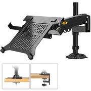 NB H100-FP Per meccanismo a molla a gas da 10-17 pollici Staffa per laptop desktop con braccio a movimento completo VESA Board, NB H100-FP
