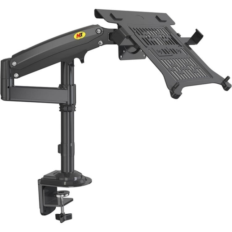 NB H100-FP Per meccanismo a molla a gas da 10-17 pollici Staffa per laptop desktop con braccio a movimento completo VESA Board, NB H100-FP