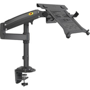 NB H100-FP Per meccanismo a molla a gas da 10-17 pollici Staffa per laptop desktop con braccio a movimento completo VESA Board, NB H100-FP