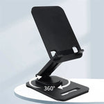 Supporto tablet da tavolo pieghevole e girevole 360° ABS