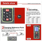 Telemetro laser portatile SNDWAY SW-T60 precisione ±2mm