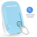 WAVLINK WN576K2 AC1200 Router WiFi domestico Estensore di rete Ripetitore wireless dual band, US Plug, UK Plug, EU Plug, AU Plug