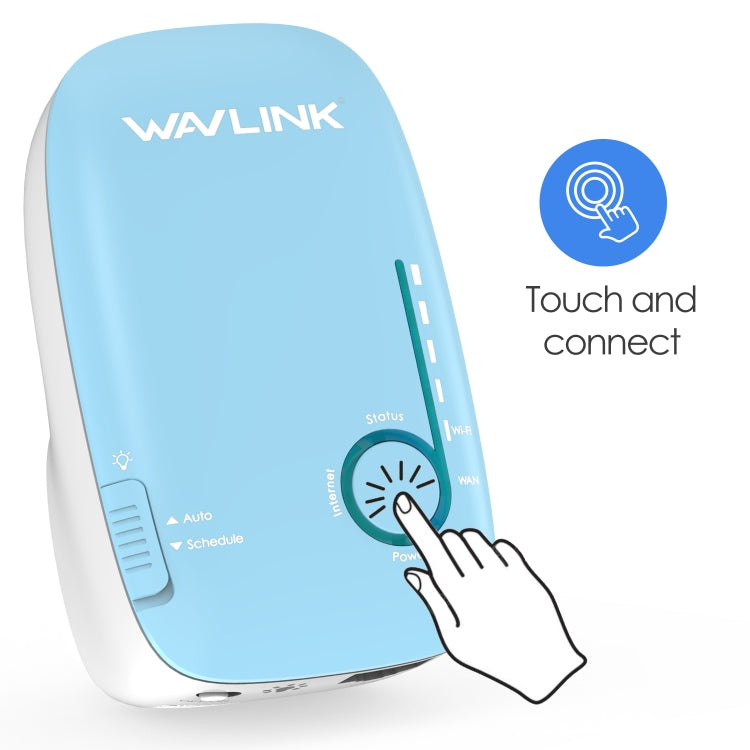WAVLINK WN576K2 AC1200 Router WiFi domestico Estensore di rete Ripetitore wireless dual band, US Plug, UK Plug, EU Plug, AU Plug