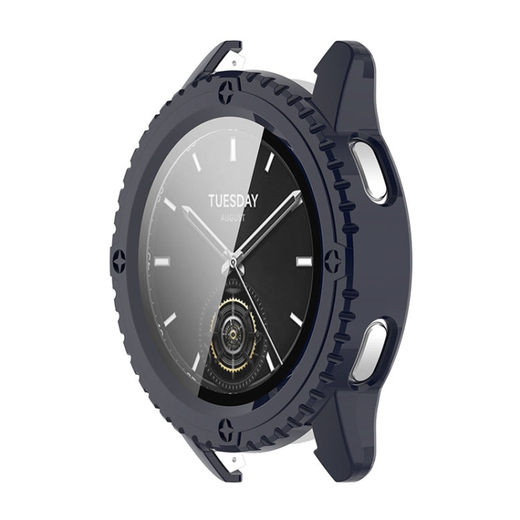 ENKAY Hat-Prince PC a copertura totale + cassa per orologio integrata con pellicola in vetro temperato, For Redmi Watch 6, For Xiaomi Watch S3