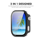ENKAY Hat-Prince PC a copertura totale + cassa per orologio integrata con pellicola in vetro temperato, For Redmi Watch 6, For Xiaomi Watch S3