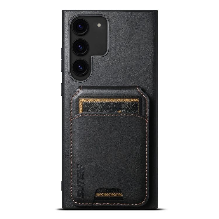 Custodia per telefono con supporto posteriore in pelle Suteni H02, For Samsung Galaxy S22 Ultra 5G, For Samsung Galaxy S22+ 5G, For Samsung Galaxy Note20 5G, For Samsung Galaxy Note20 Ultra 5G