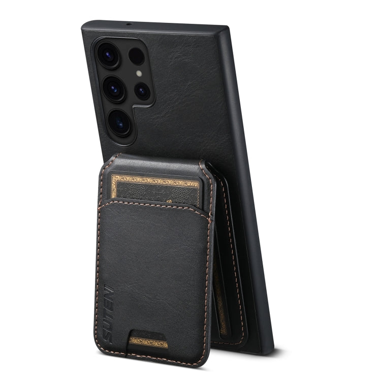Custodia per telefono con supporto posteriore in pelle Suteni H02, For Samsung Galaxy S22 Ultra 5G, For Samsung Galaxy S22+ 5G, For Samsung Galaxy Note20 5G, For Samsung Galaxy Note20 Ultra 5G