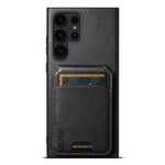 Custodia per telefono con supporto posteriore in pelle Suteni H02, For Samsung Galaxy S26+ 5G, For Samsung Galaxy S26 Ultra 5G, For Samsung Galaxy S25+ 5G, For Samsung Galaxy S25 Ultra 5G, For Samsung Galaxy S24 Ultra 5G, For Samsung Galaxy S24+ 5G    ...