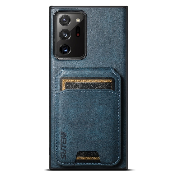Custodia per telefono con supporto posteriore in pelle Suteni H02, For Samsung Galaxy S22 Ultra 5G, For Samsung Galaxy S22+ 5G, For Samsung Galaxy Note20 5G, For Samsung Galaxy Note20 Ultra 5G