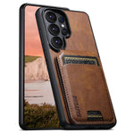 Custodia per telefono con supporto posteriore in pelle Suteni H02, For Samsung Galaxy S26+ 5G, For Samsung Galaxy S26 Ultra 5G, For Samsung Galaxy S25+ 5G, For Samsung Galaxy S25 Ultra 5G, For Samsung Galaxy S24 Ultra 5G, For Samsung Galaxy S24+ 5G    ...
