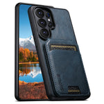 Custodia per telefono con supporto posteriore in pelle Suteni H02, For Samsung Galaxy S26+ 5G, For Samsung Galaxy S26 Ultra 5G, For Samsung Galaxy S25+ 5G, For Samsung Galaxy S25 Ultra 5G, For Samsung Galaxy S24 Ultra 5G, For Samsung Galaxy S24+ 5G    ...