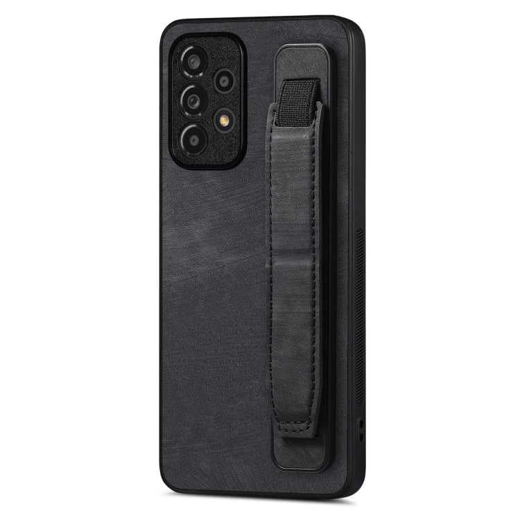 Custodia per telefono posteriore in pelle con supporto per cinturino retrò, For Samsung Galaxy S21 FE 5G, For Samsung Galaxy A32 5G, For Samsung Galaxy S21 5G, For Samsung Galaxy S21+ 5G