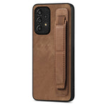 Custodia per telefono posteriore in pelle con supporto per cinturino retrò, For Samsung Galaxy S21 FE 5G, For Samsung Galaxy A32 5G, For Samsung Galaxy S21 5G, For Samsung Galaxy S21+ 5G