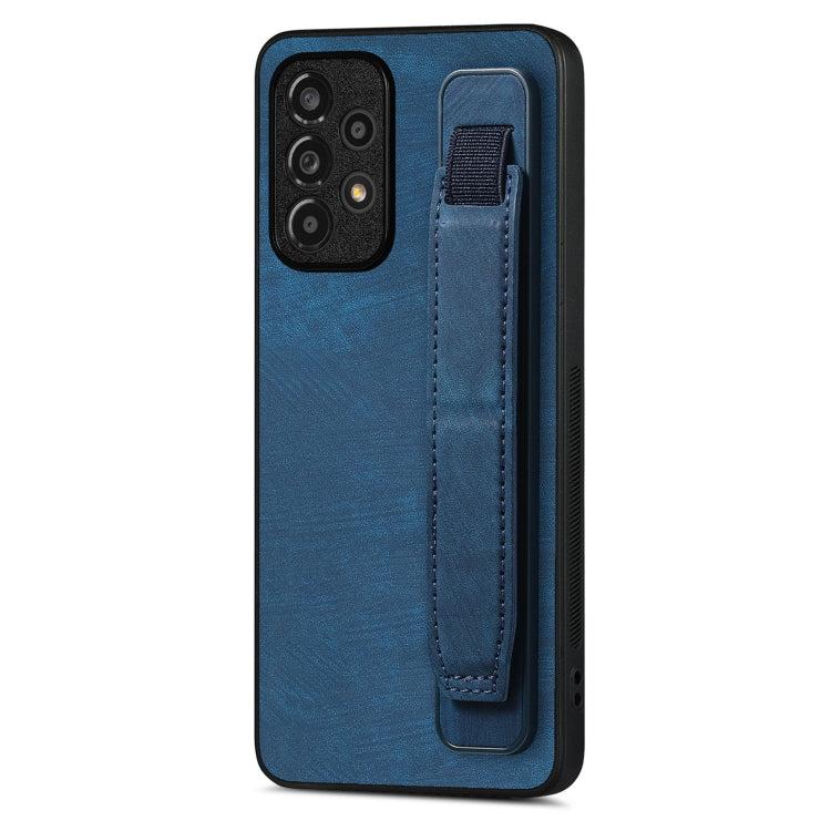 Custodia per telefono posteriore in pelle con supporto per cinturino retrò, For Samsung Galaxy S21 FE 5G, For Samsung Galaxy A32 5G, For Samsung Galaxy S21 5G, For Samsung Galaxy S21+ 5G