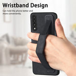 Custodia per telefono posteriore in pelle con supporto per cinturino retrò, For Samsung Galaxy A50s, For Samsung Galaxy A30, For Samsung Galaxy S20 FE