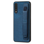 Custodia per telefono posteriore in pelle con supporto per cinturino retrò, For Samsung Galaxy S23 5G, For Samsung Galaxy A04s, For Samsung Galaxy A23, For Samsung Galaxy A53 5G