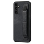 Custodia per telefono posteriore in pelle con supporto per cinturino retrò, For Samsung Galaxy S24 Ultra 5G, For Samsung Galaxy A54 5G, For Samsung Galaxy A04e, For Samsung Galaxy S23 Ultra 5G