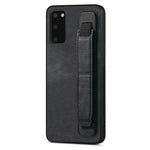 Custodia per telefono posteriore in pelle con supporto per cinturino retrò, For Samsung Galaxy S21 Ultra 5G, For Samsung Galaxy S20 Ultra 5G, For Samsung Galaxy S20, For Samsung Galaxy S20+