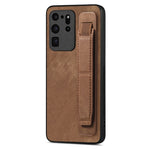 Custodia per telefono posteriore in pelle con supporto per cinturino retrò, For Samsung Galaxy S21 Ultra 5G, For Samsung Galaxy S20 Ultra 5G, For Samsung Galaxy S20, For Samsung Galaxy S20+