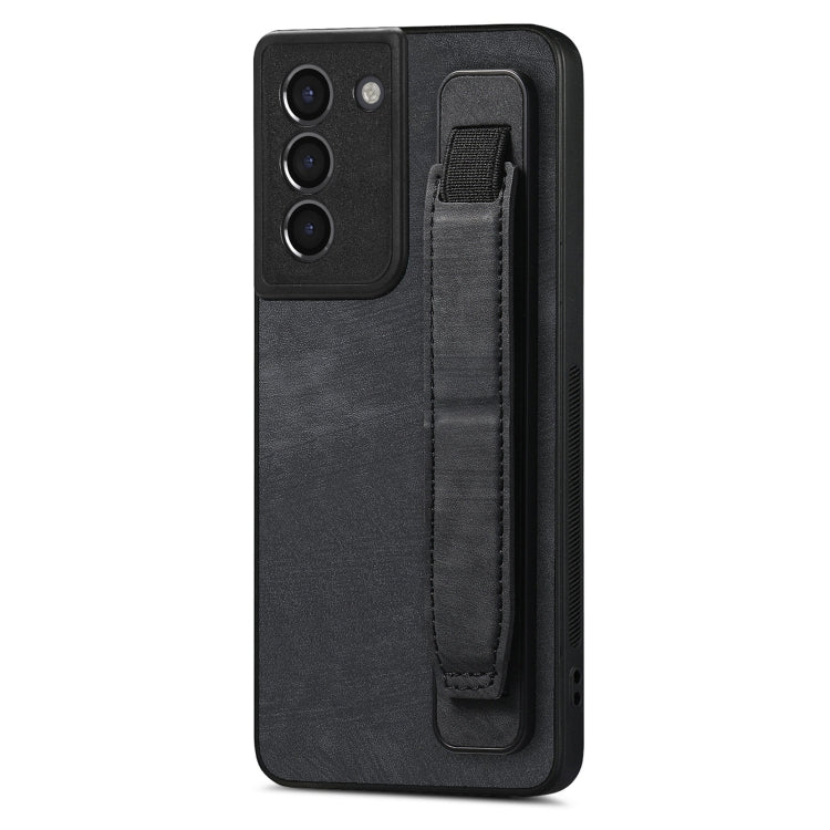 Custodia per telefono posteriore in pelle con supporto per cinturino retrò, For Samsung Galaxy S21 FE 5G, For Samsung Galaxy A32 5G, For Samsung Galaxy S21 5G, For Samsung Galaxy S21+ 5G