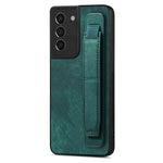Custodia per telefono posteriore in pelle con supporto per cinturino retrò, For Samsung Galaxy S21 FE 5G, For Samsung Galaxy A32 5G, For Samsung Galaxy S21 5G, For Samsung Galaxy S21+ 5G
