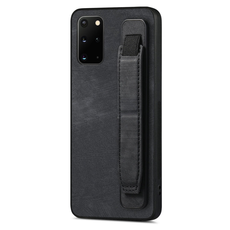 Custodia per telefono posteriore in pelle con supporto per cinturino retrò, For Samsung Galaxy S21 Ultra 5G, For Samsung Galaxy S20 Ultra 5G, For Samsung Galaxy S20, For Samsung Galaxy S20+