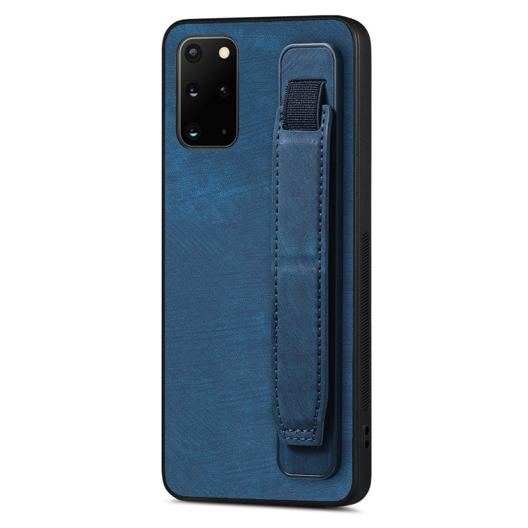 Custodia per telefono posteriore in pelle con supporto per cinturino retrò, For Samsung Galaxy S21 Ultra 5G, For Samsung Galaxy S20 Ultra 5G, For Samsung Galaxy S20, For Samsung Galaxy S20+