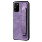 Custodia per telefono posteriore in pelle con supporto per cinturino retrò, For Samsung Galaxy S21 Ultra 5G, For Samsung Galaxy S20 Ultra 5G, For Samsung Galaxy S20, For Samsung Galaxy S20+