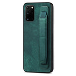 Custodia per telefono posteriore in pelle con supporto per cinturino retrò, For Samsung Galaxy S21 Ultra 5G, For Samsung Galaxy S20 Ultra 5G, For Samsung Galaxy S20, For Samsung Galaxy S20+