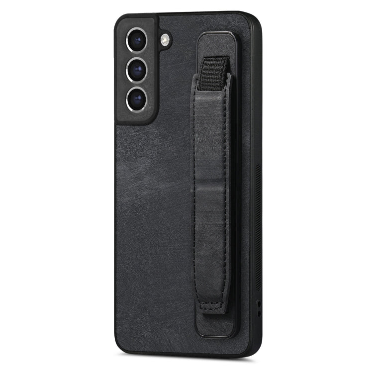 Custodia per telefono posteriore in pelle con supporto per cinturino retrò, For Samsung Galaxy S21 FE 5G, For Samsung Galaxy A32 5G, For Samsung Galaxy S21 5G, For Samsung Galaxy S21+ 5G