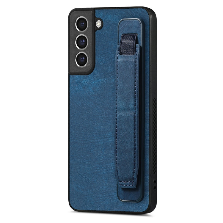 Custodia per telefono posteriore in pelle con supporto per cinturino retrò, For Samsung Galaxy S21 FE 5G, For Samsung Galaxy A32 5G, For Samsung Galaxy S21 5G, For Samsung Galaxy S21+ 5G