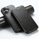 Custodia magnetica per telefono Magsafe in pelle Suteni J05, For iPhone 17 AIr, For iPhone 16 Pro Max, For iPhone 16 Pro, For iPhone 16 Plus, For iPhone 16, For iPhone 15 Pro Max