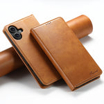 Custodia per cellulare in pelle con chiusura orizzontale con texture di vitello Suteni, For iPhone Air, For iPhone 16 Pro Max, For iPhone 16 Pro, For iPhone 16 Plus, For iPhone 16, For iPhone 15 Pro Max