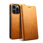 Custodia per cellulare in pelle con chiusura orizzontale con texture di vitello Suteni, For iPhone Air, For iPhone 16 Pro Max, For iPhone 16 Pro, For iPhone 16 Plus, For iPhone 16, For iPhone 15 Pro Max